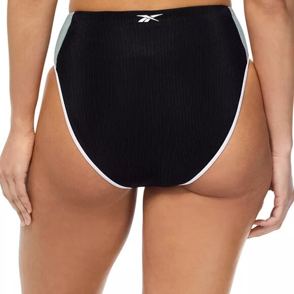 NWT Reebok Women's High Waist Bikini Bottoms Multicolor Sizes XL $40 12HL457 - Picture 3 of 6